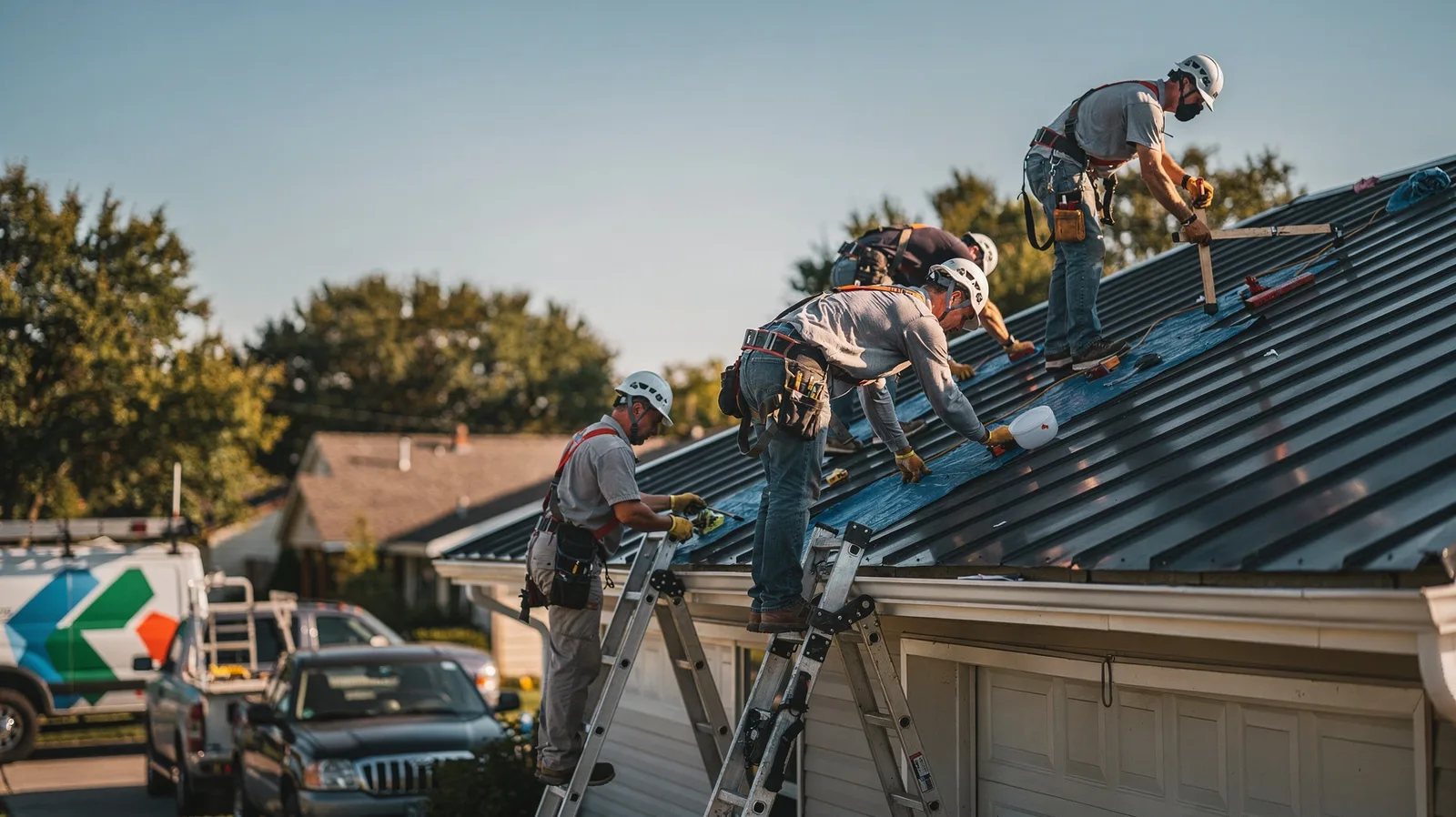 Metal Roof Installation in Ina, IL near me
